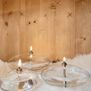 TRIO Lampes à huile ovales