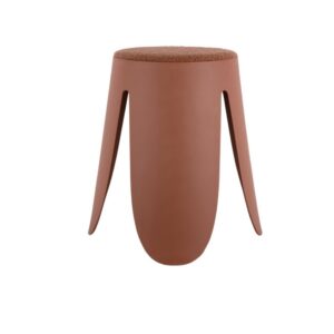 Tabouret « FLOWER »  terracotta