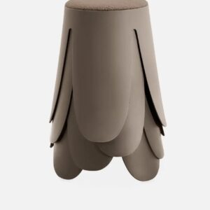 Tabouret « FLOWER »  taupe
