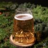 Verre design  Mont Blanc - soufflé artisanalement – Image 4