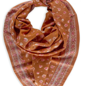 Foulard terracotta