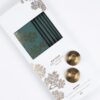 Coffret cadeau PECHAVY cierges verts