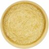 Grand plateau ethnique jaune