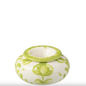Cendrier à motifs vert