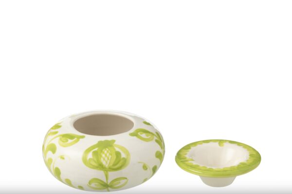 Cendrier à motifs vert – Image 2
