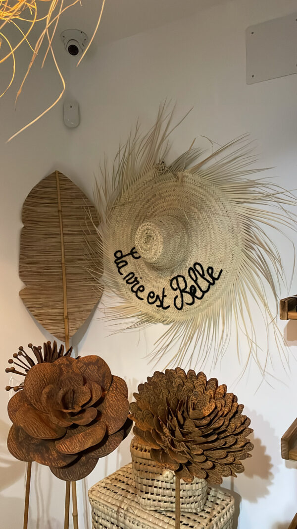 Chapeau XXL « La vie est belle »