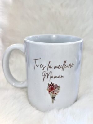 Tasse « Tu es la meilleure maman »