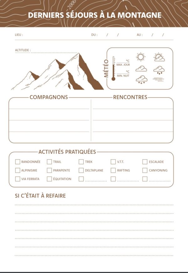Carnet de voyage Montagne – Image 5