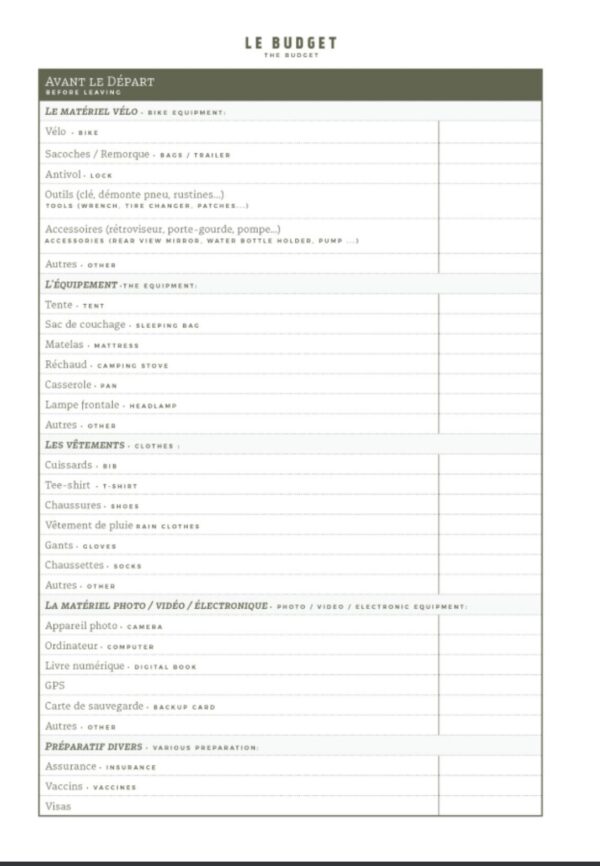Carnet de Vélo – Image 2