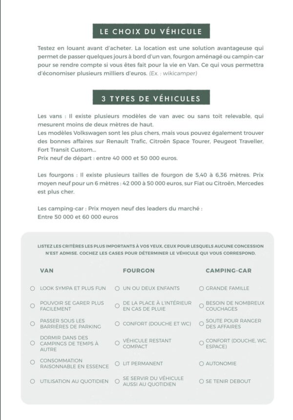 Carnet de voyage Van life – Image 3