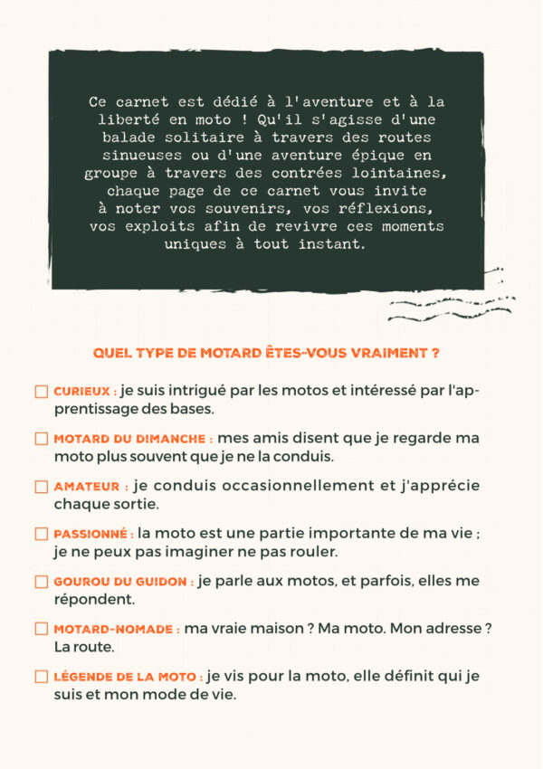 Petit carnet de Trip en moto – Image 3