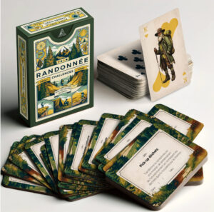 Jeu de carte randonnée