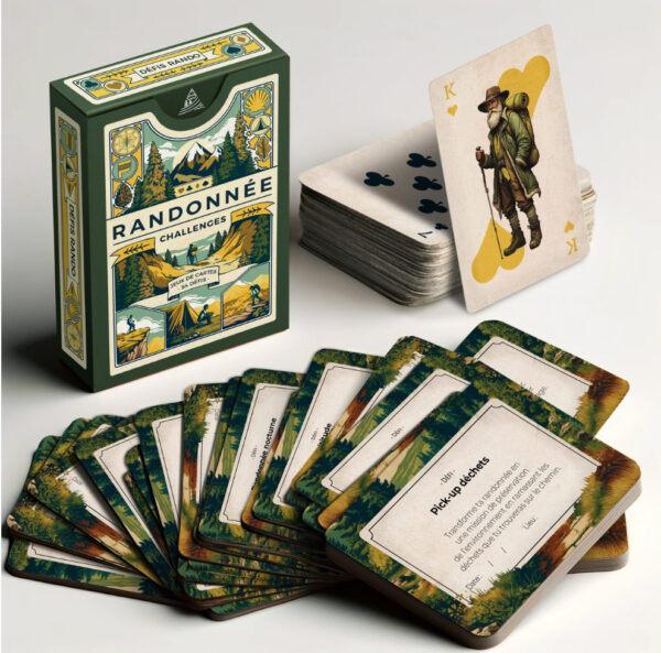 Jeux de cartes randonnée