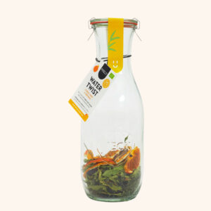 Mélange infusion eau botanique citron verveine et menthe