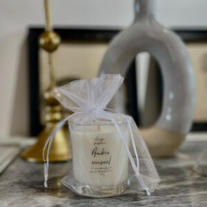 Bougie DOUCEUR " Ambre sensuel "