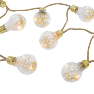 Guirlande lumineuse fleurie