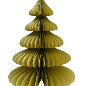Sapin vert en papier