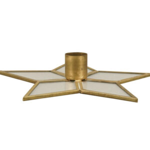 Porte bougie étoile