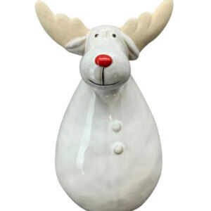 Renne en porcelaine