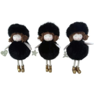 Suspension poupée noire