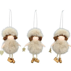 Suspension poupée blanche