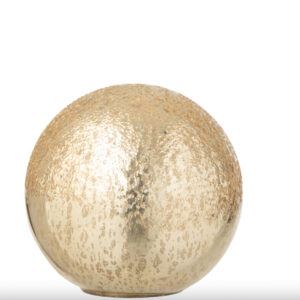 Grande boule led doré