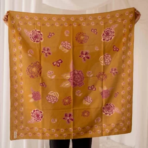 Foulard Moutarde - Bindi Atelier