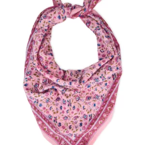 Foulard Rose - Bindi Atelier