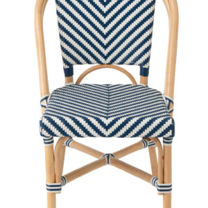 Chaise Bleue et blanche