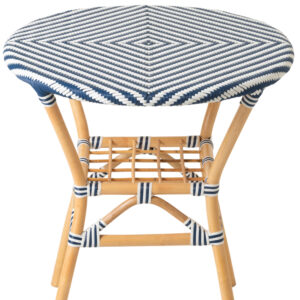 Table Bleue et blanche