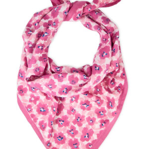 Foulard rose clair et rose foncé - Bindi Atelier