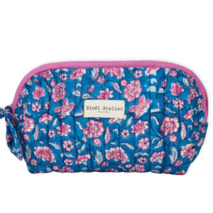 Trousse rose, violette et bleue - Bindi Atelier