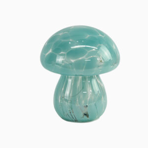 Lampe champignon LED Bleue claire