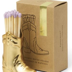 Porte-allumettes botte de cowboy