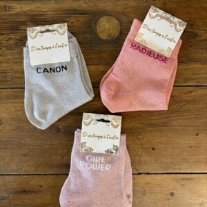 Chaussettes à paillettes
