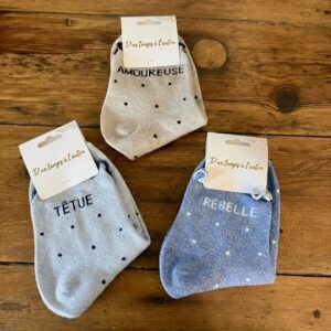 Chaussettes à paillettes