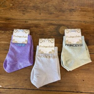 Chaussettes à paillettes