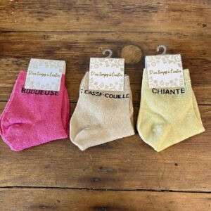 Chaussettes à paillettes