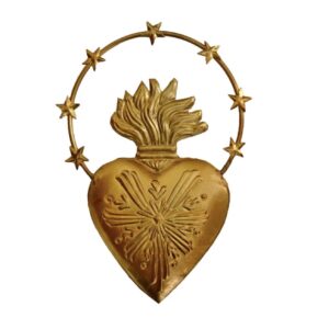 Ex voto - coeur auréole BONCOEURS