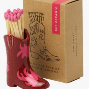 Porte-allumettes botte de cowboy